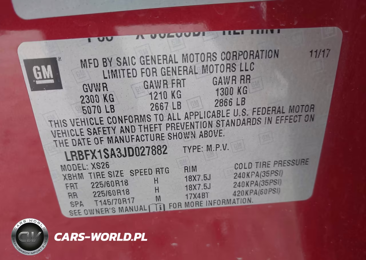 2018 Buick Envision Essence VIN:LRBFX1SA3JD027882 - 9