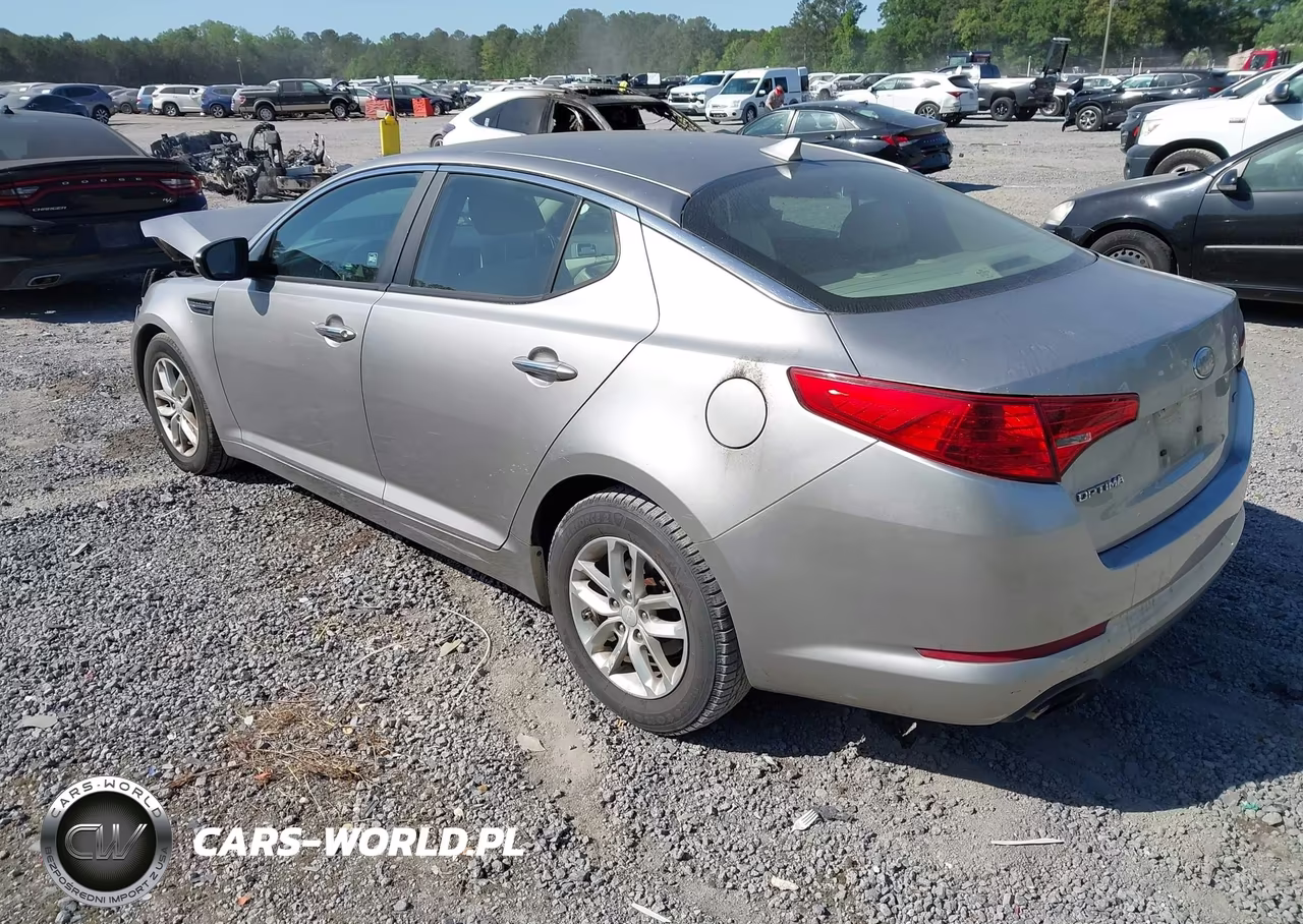 2013 Kia Optima Lx VIN:KNAGM4A76D5392249 - 3