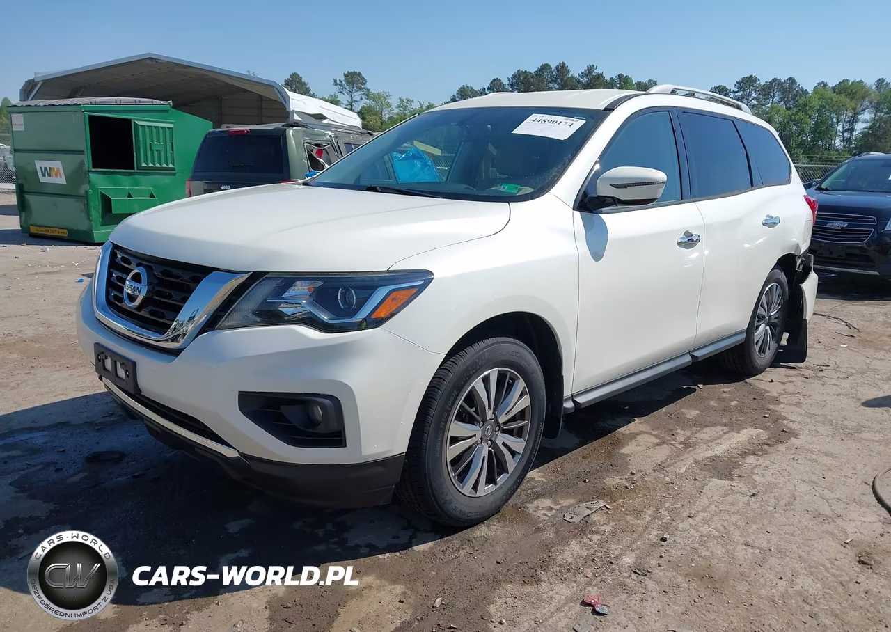 2017 Nissan Pathfinder Sv VIN:5N1DR2MM5HC660301 - 2