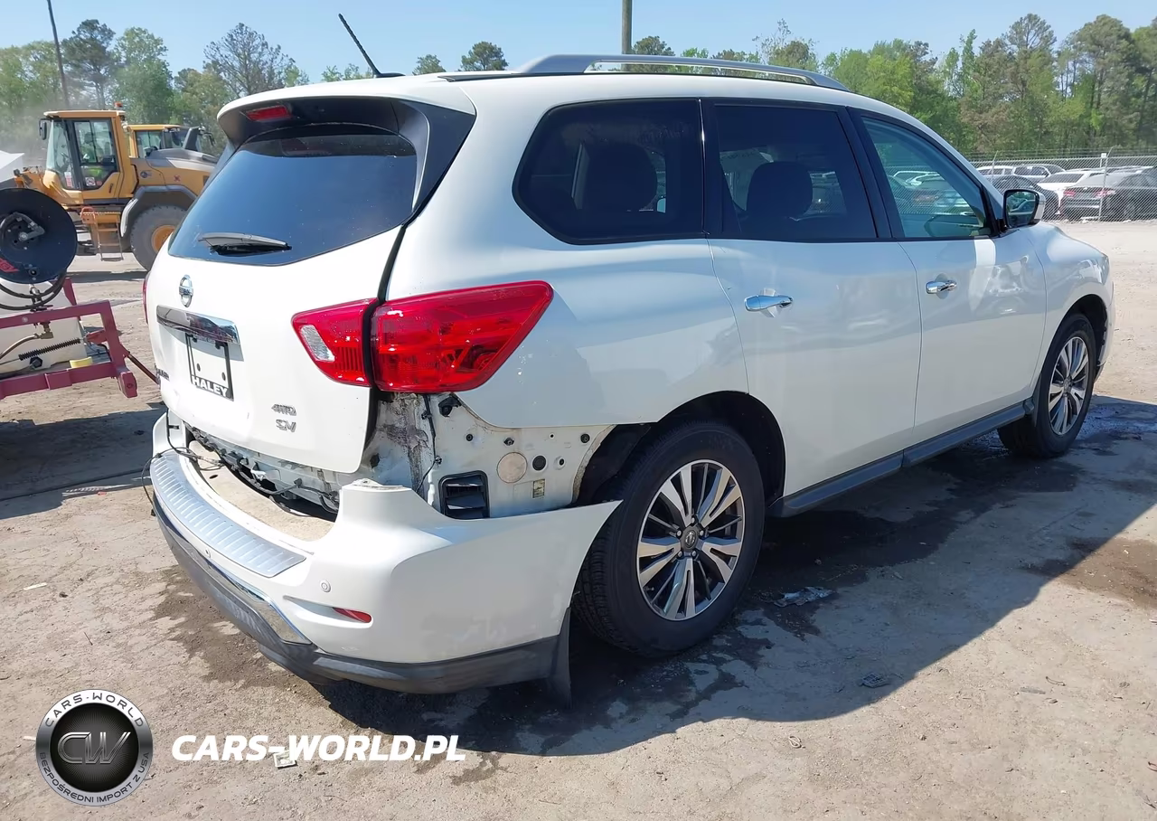 2017 Nissan Pathfinder Sv VIN:5N1DR2MM5HC660301 - 4