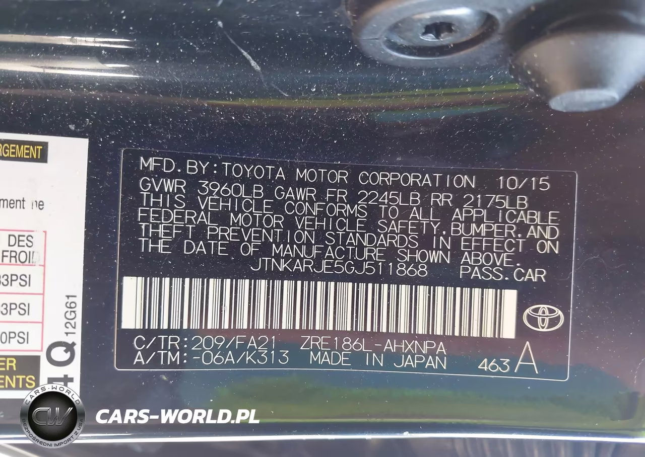 2016 Scion Im VIN:JTNKARJE5GJ511868 - 9