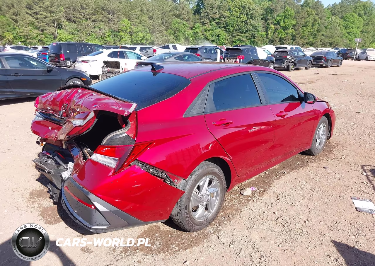 2024 Hyundai Elantra Se VIN:KMHLL4DG3RU721403 - 4