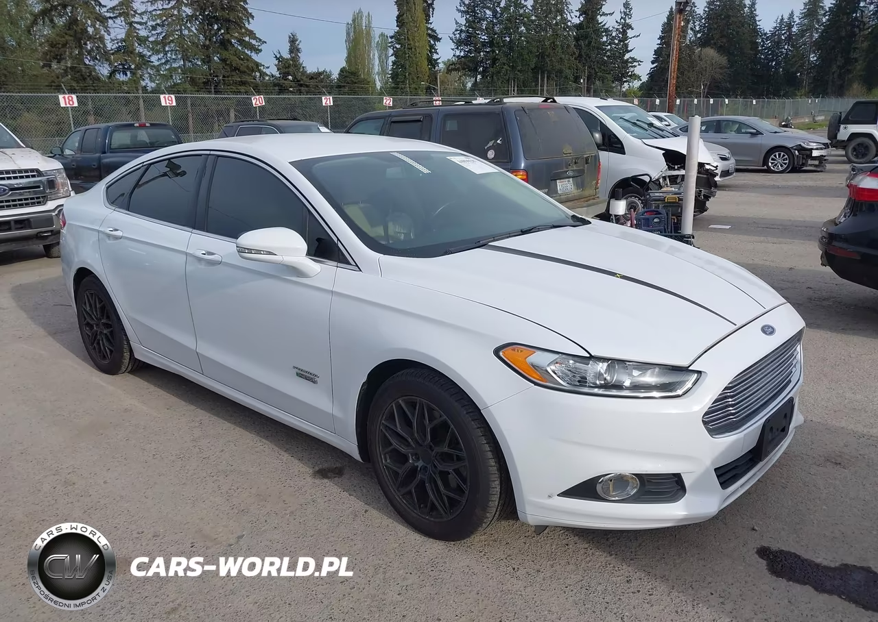 2016 Ford Fusion Energi Se Luxury
