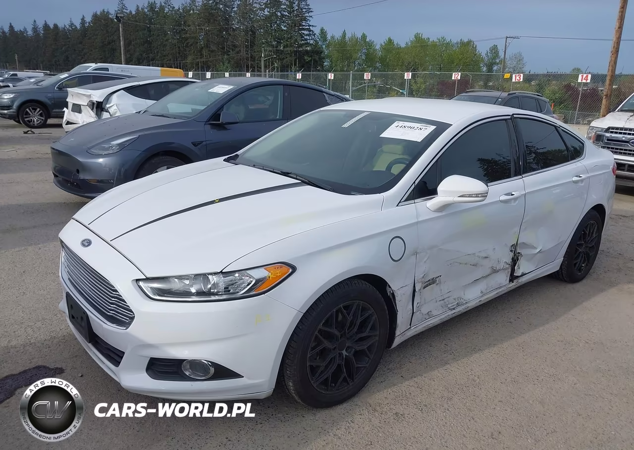 2016 Ford Fusion Energi Se Luxury VIN:3FA6P0PU0GR305853 - 2