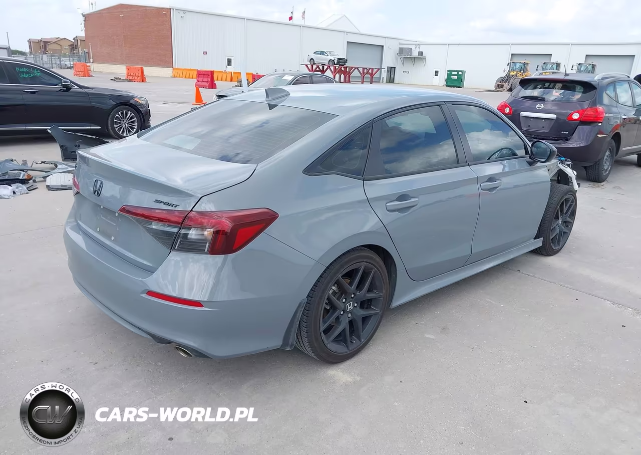 2025 Honda Civic Sport VIN:2HGFE2F52SH595430 - 4