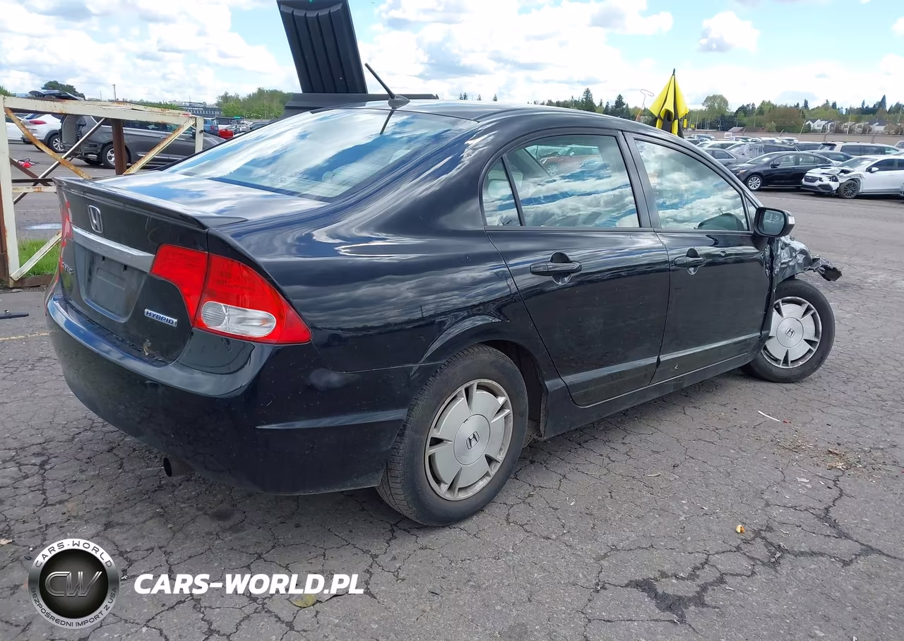 2009 Honda Civic Hybrid VIN:JHMFA36289S005352 - 4