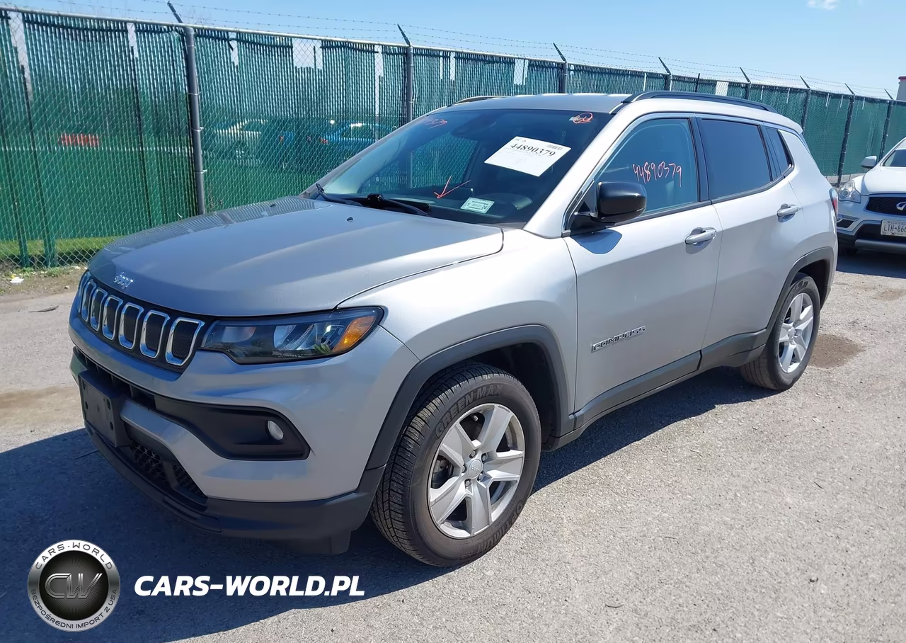 2022 Jeep Compass Latitude Fwd VIN:3C4NJCBB4NT229648 - 2