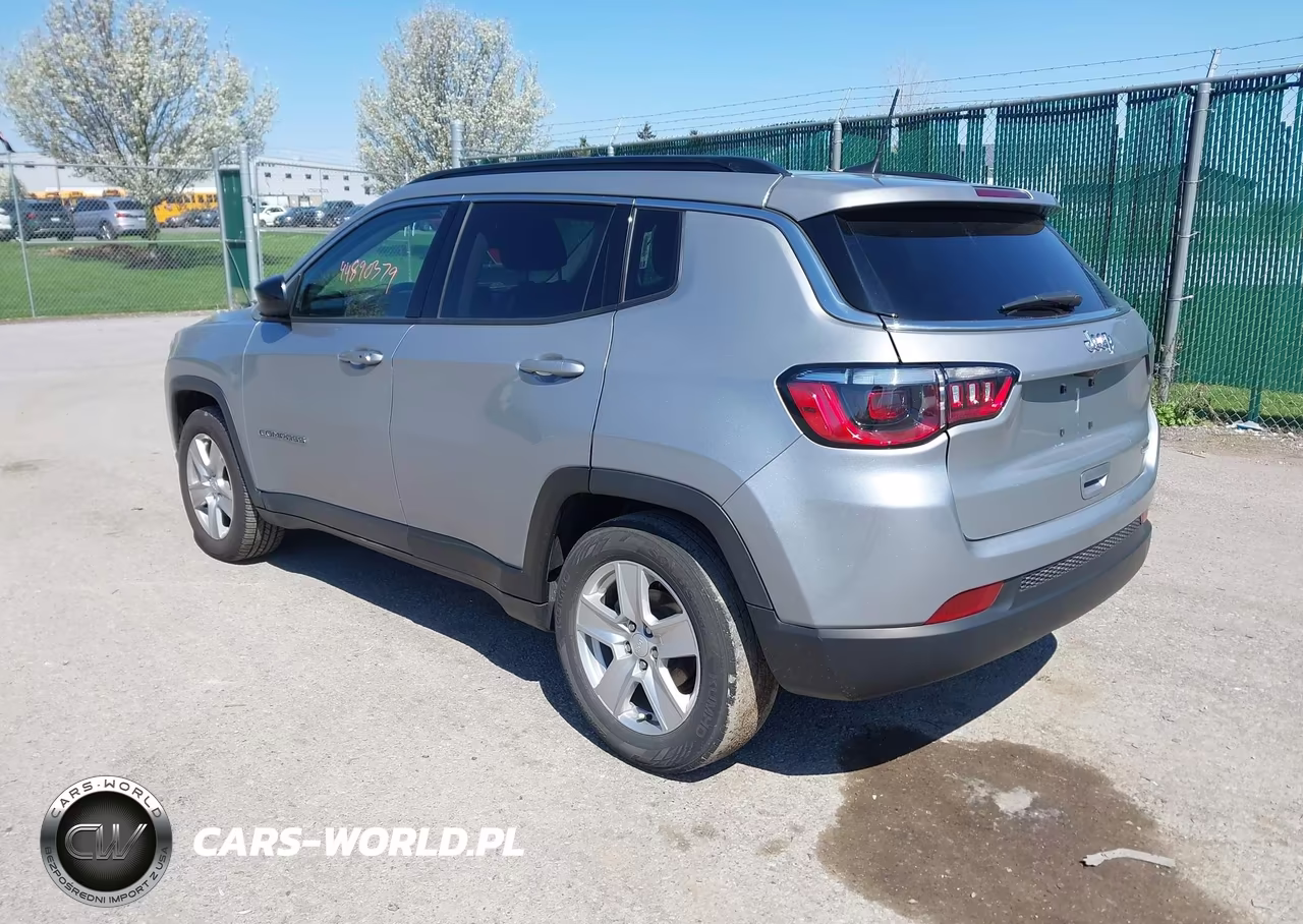 2022 Jeep Compass Latitude Fwd VIN:3C4NJCBB4NT229648 - 3