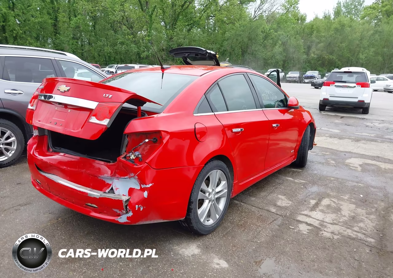 2014 Chevrolet Cruze Ltz VIN:1G1PG5SB9E7396569 - 4