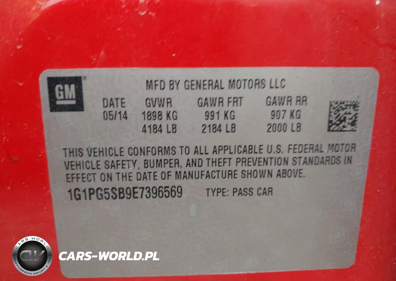 2014 Chevrolet Cruze Ltz VIN:1G1PG5SB9E7396569 - 9