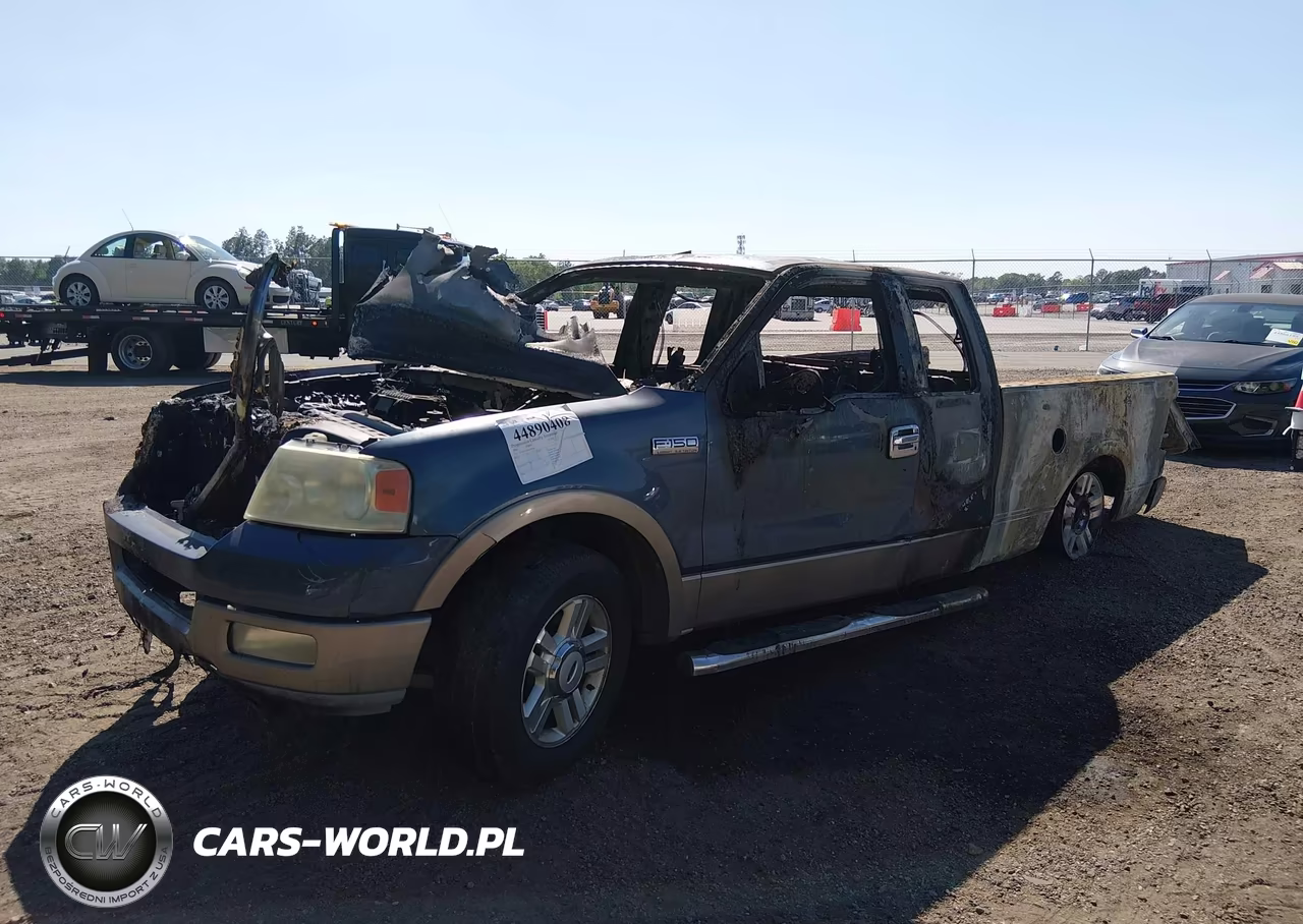 2004 Ford F-150 Lariat-Xl-Xlt VIN:1FTPX12544NB75496 - 2
