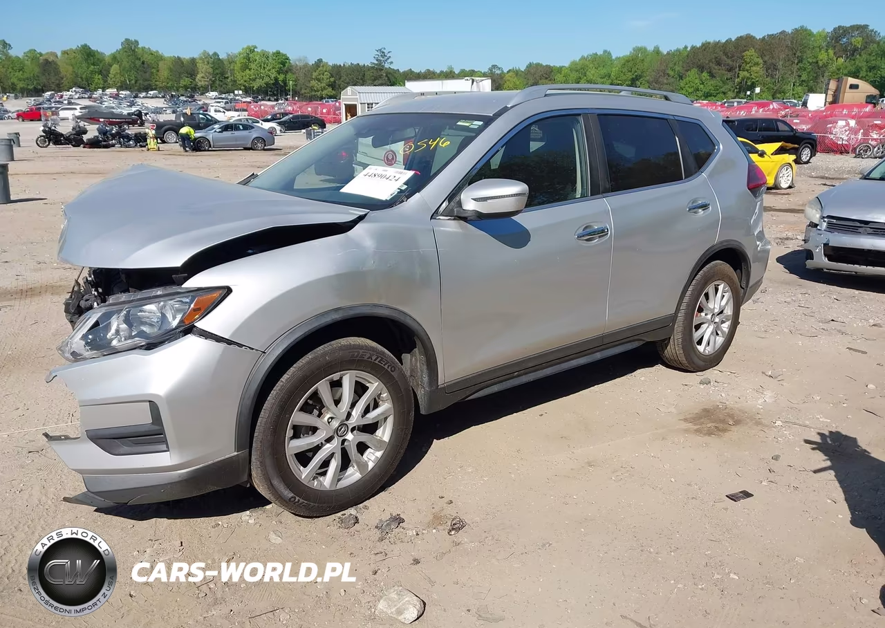 2019 Nissan Rogue Sv VIN:KNMAT2MV7KP510546 - 2