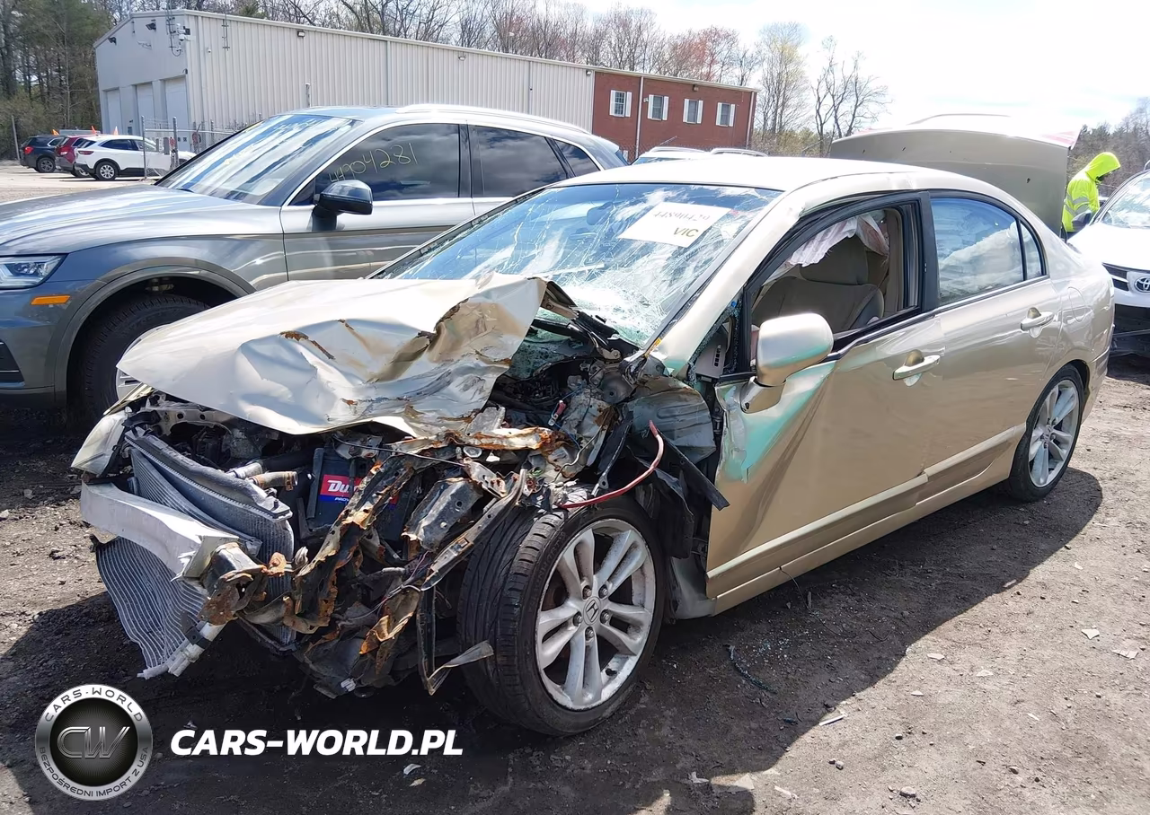 2008 Honda Civic Lx VIN:1HGFA16598L095640 - 2