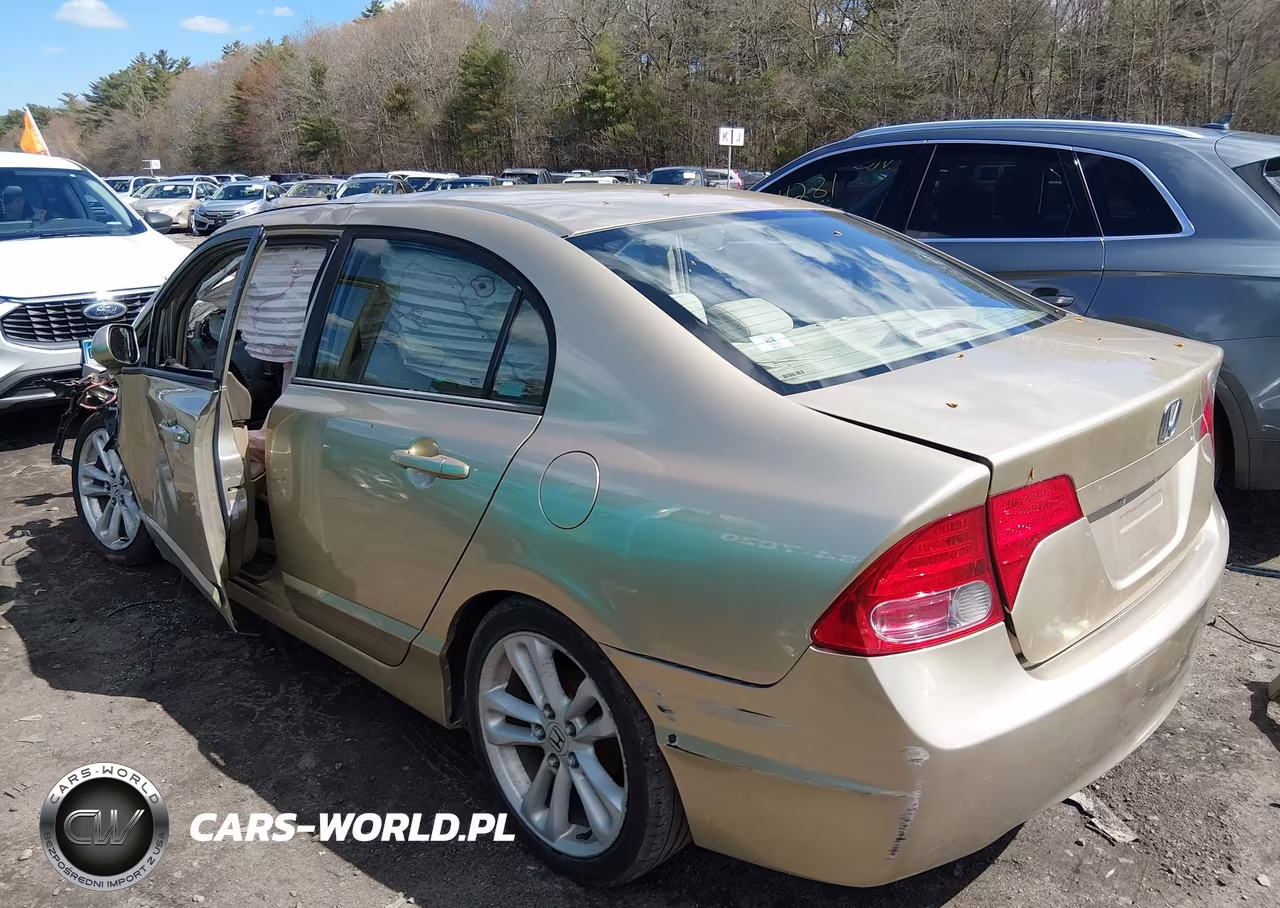 2008 Honda Civic Lx VIN:1HGFA16598L095640 - 3