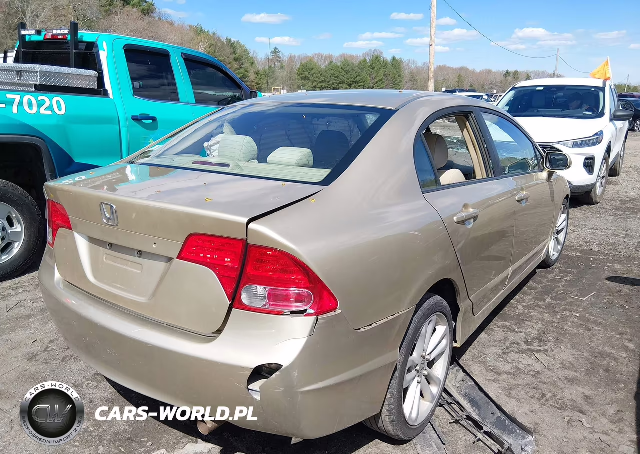 2008 Honda Civic Lx VIN:1HGFA16598L095640 - 4