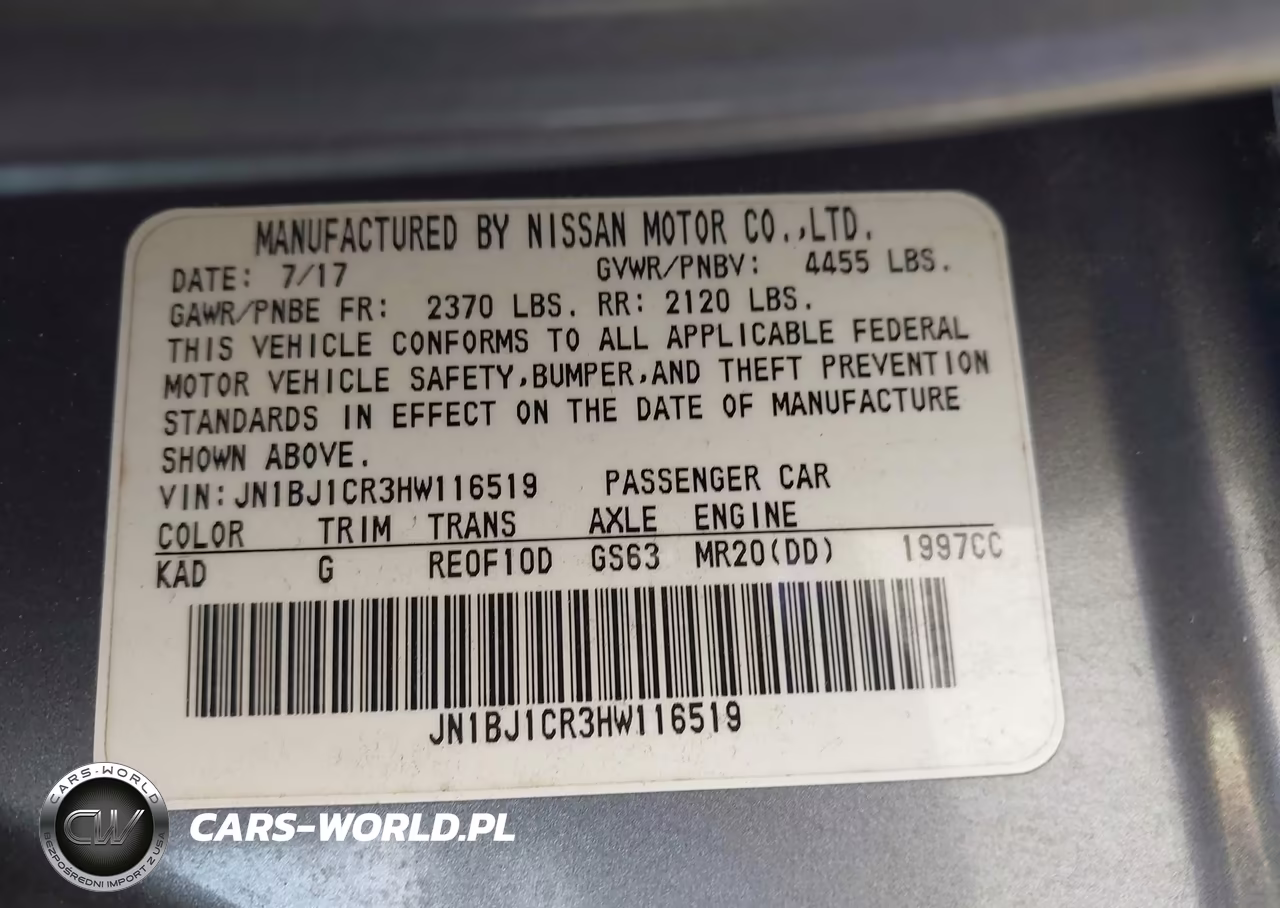 2017 Nissan Rogue Sport Sl VIN:JN1BJ1CR3HW116519 - 9