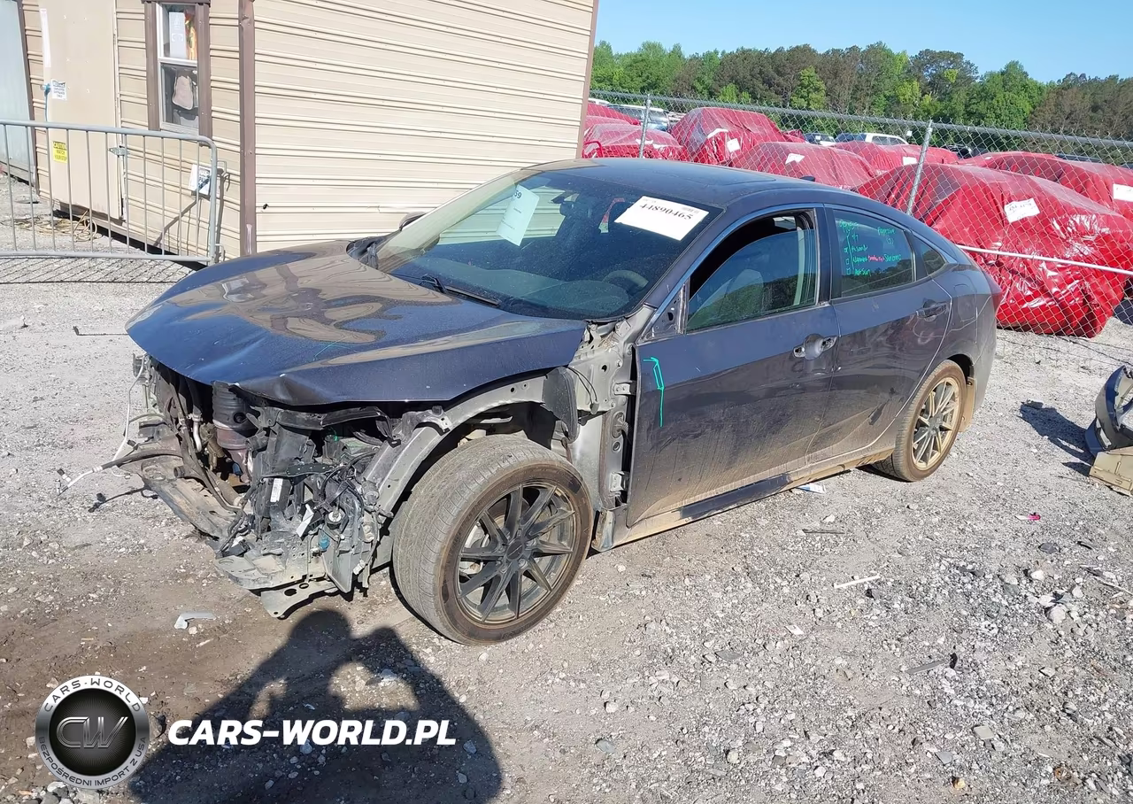 2018 Honda Civic Ex VIN:2HGFC2F74JH558675 - 2