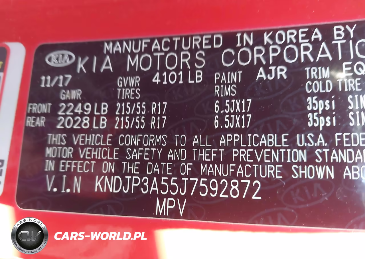 2018 Kia Soul + VIN:KNDJP3A55J7592872 - 9