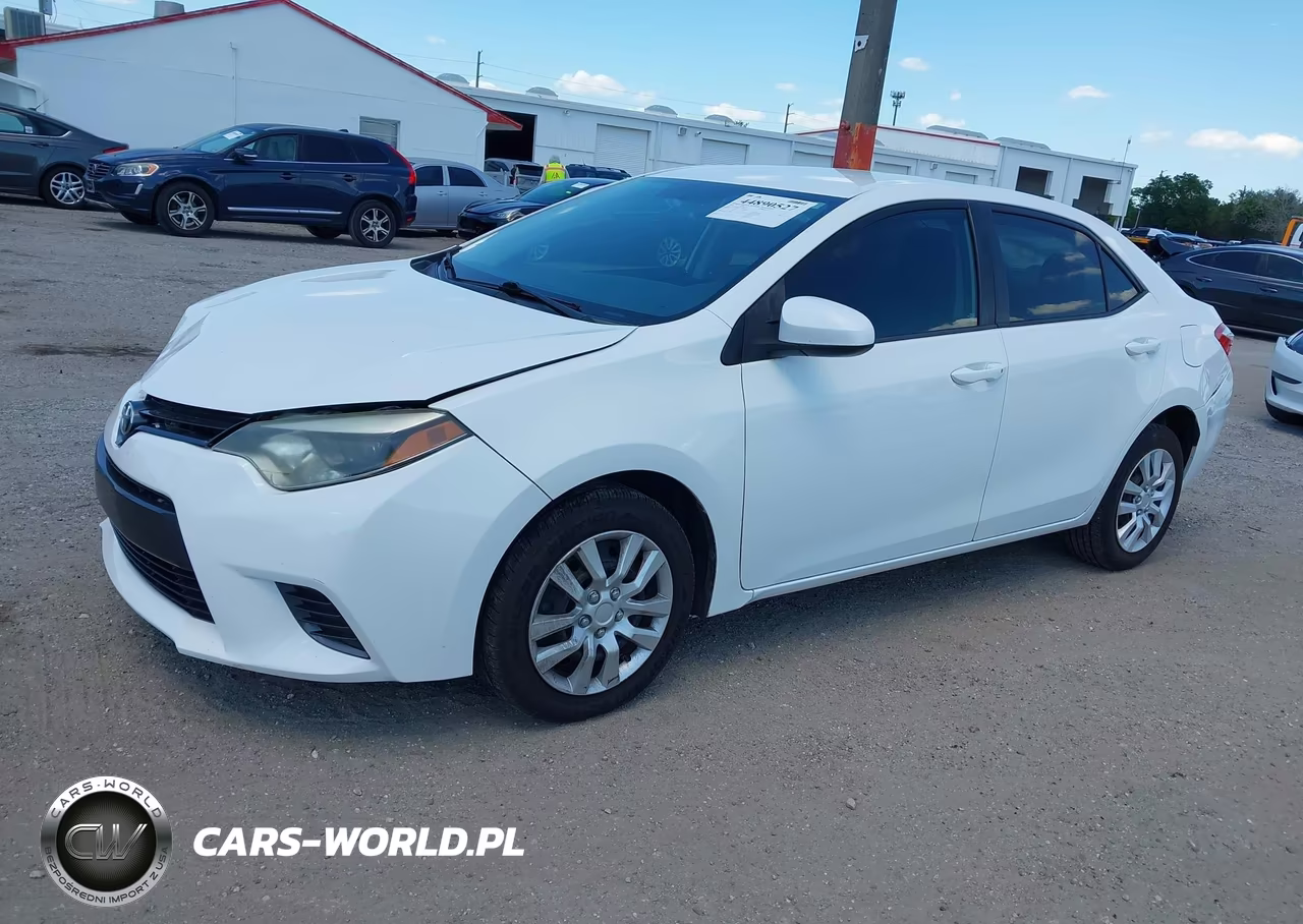 2016 Toyota Corolla Le VIN:5YFBURHE4GP564199 - 2