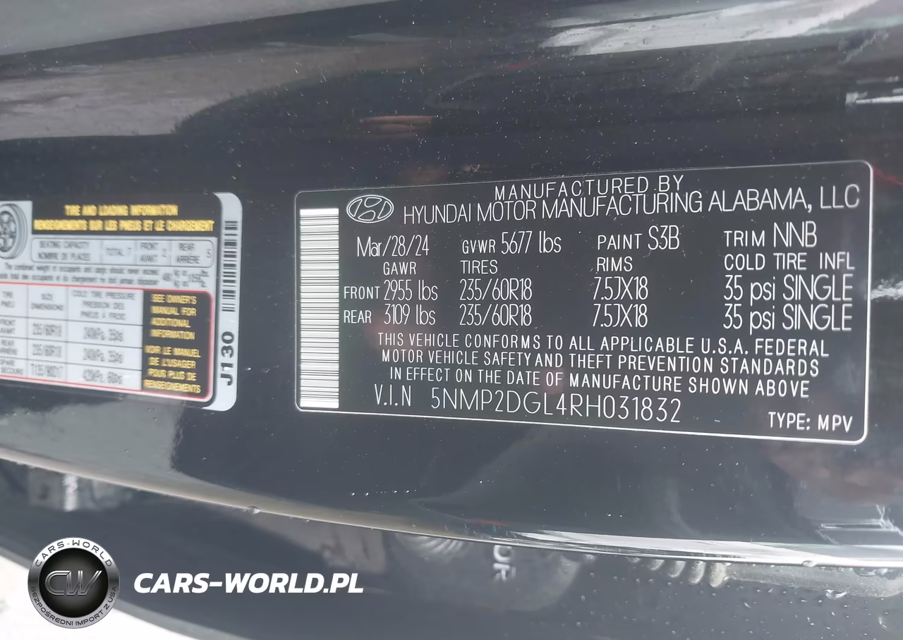 2024 Hyundai Santa Fe Sel VIN:5NMP2DGL4RH031832 - 9