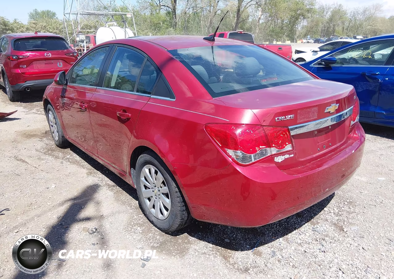 2011 Chevrolet Cruze 1Lt VIN:1G1PF5S9XB7145197 - 3