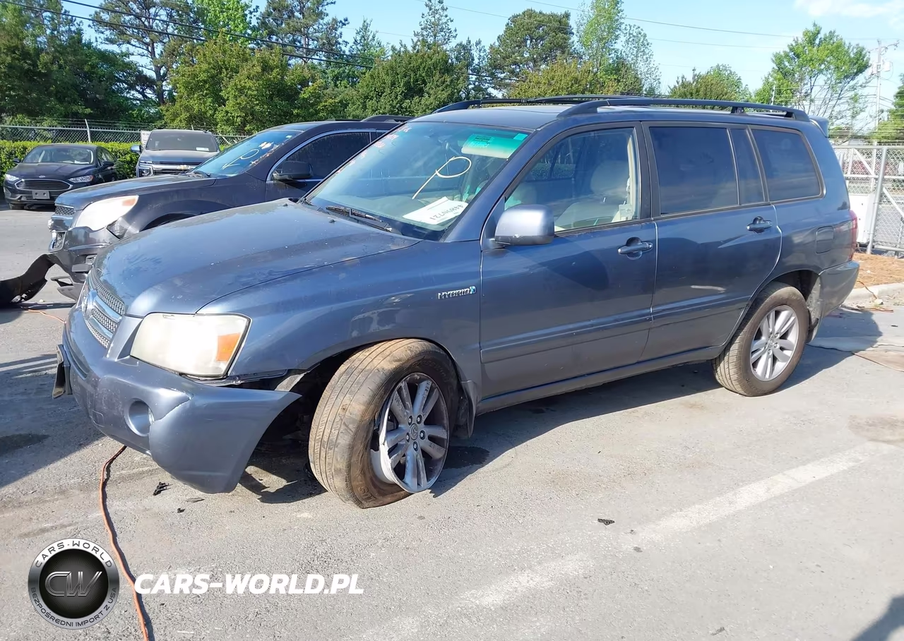 2007 Toyota Highlander Hybrid V6 VIN:JTEHW21A870045682 - 2