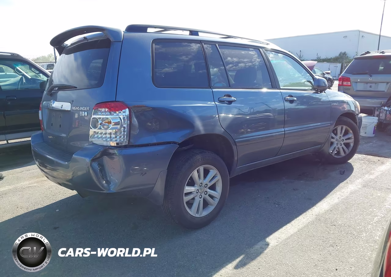 2007 Toyota Highlander Hybrid V6 VIN:JTEHW21A870045682 - 4