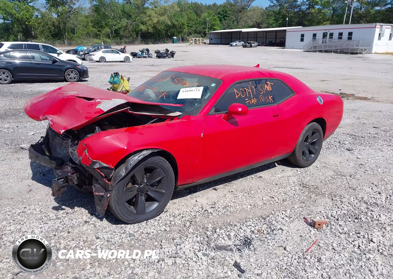 2015 Dodge Challenger Sxt VIN:2C3CDZAG6FH728366 - 2
