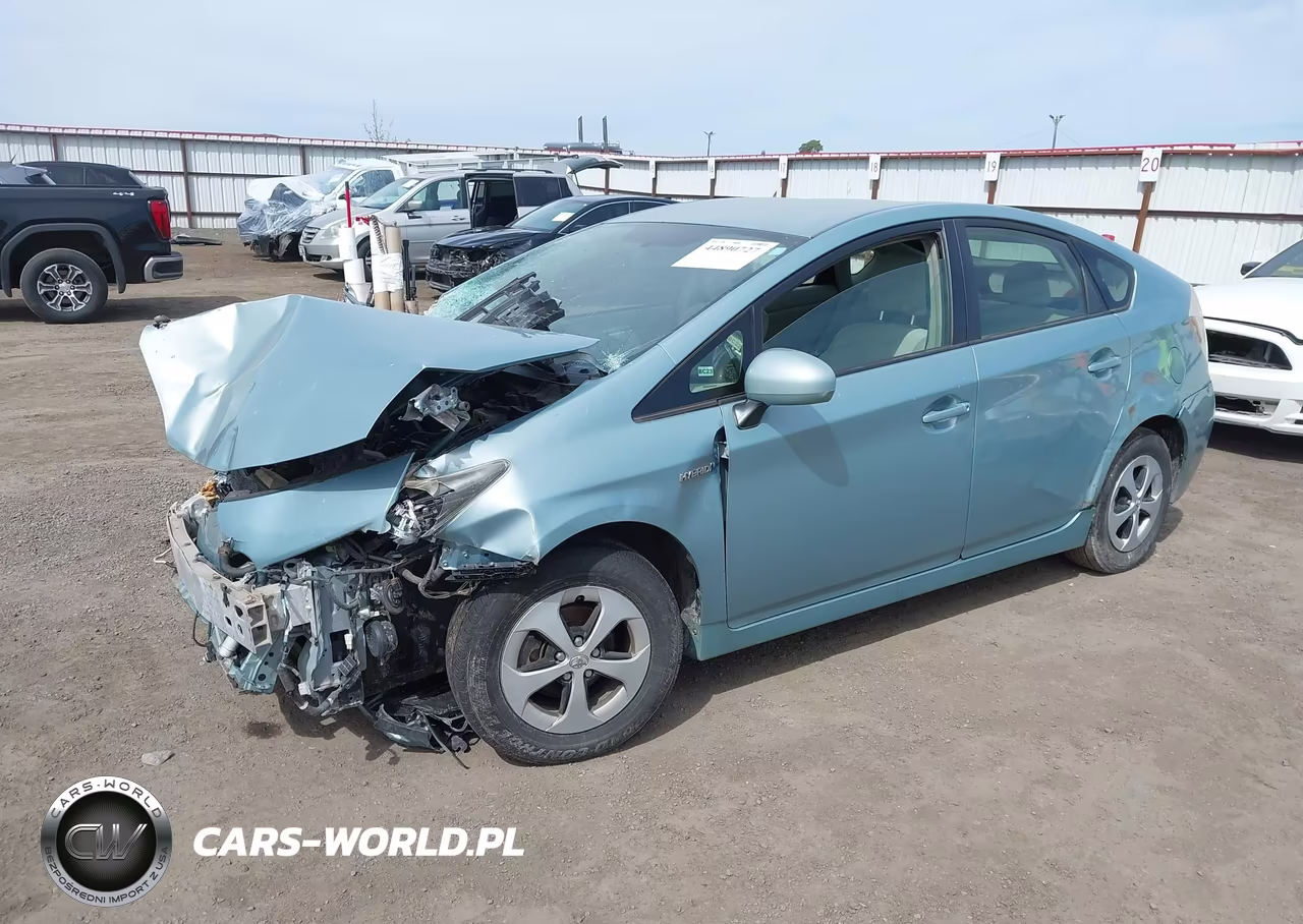 2012 Toyota Prius Two VIN:JTDKN3DUXC1539104 - 2