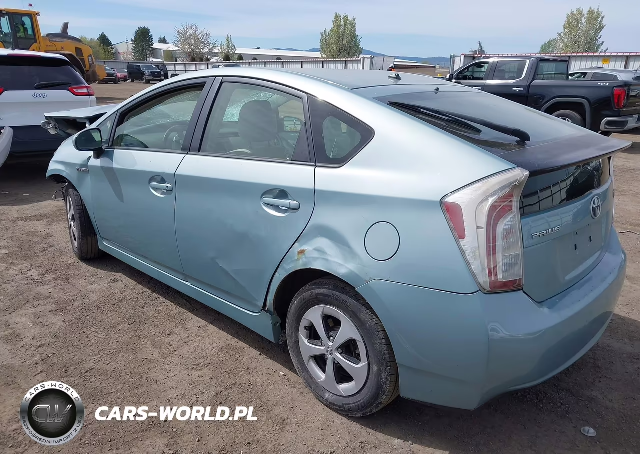 2012 Toyota Prius Two VIN:JTDKN3DUXC1539104 - 3