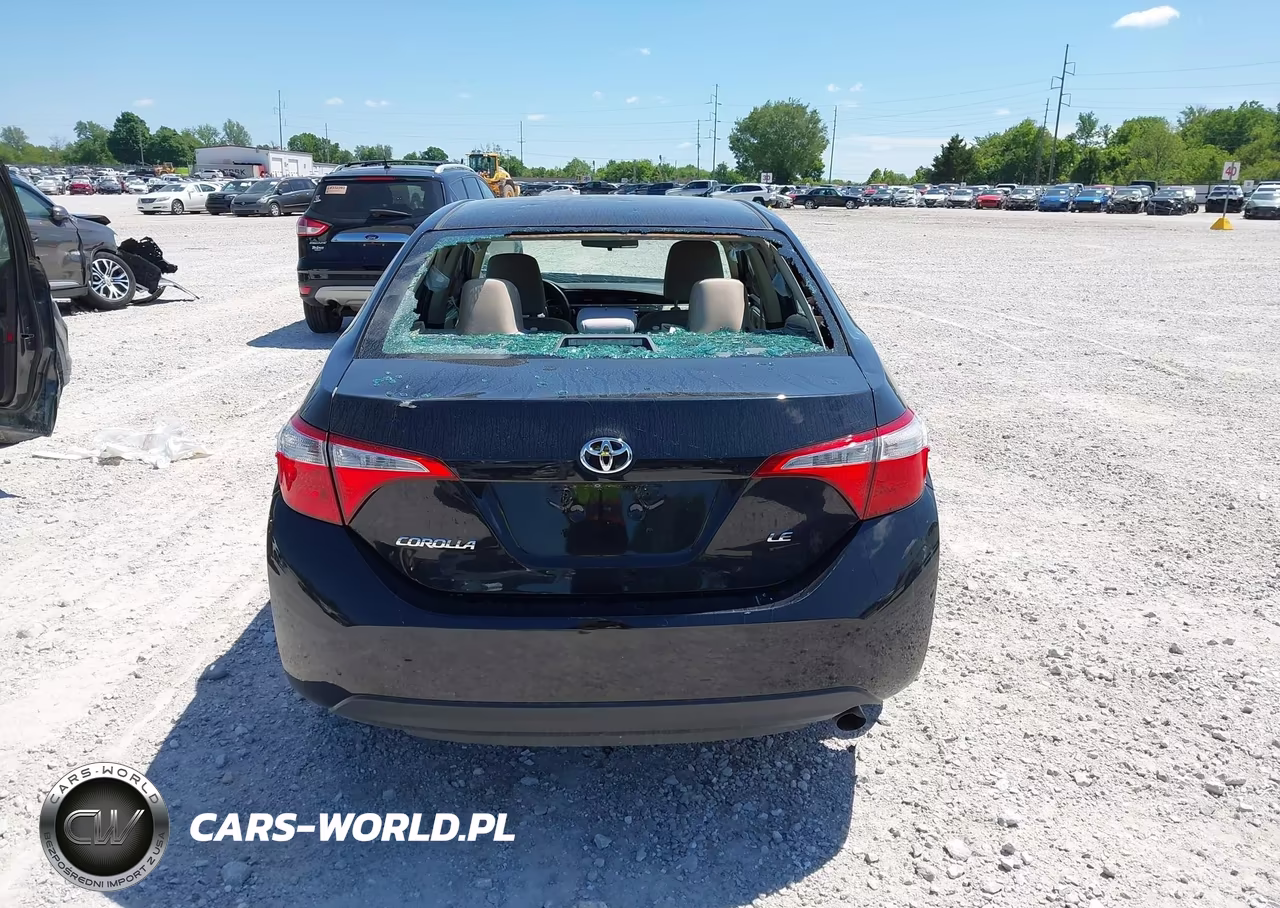 2016 Toyota Corolla Le VIN:5YFBURHEXGP548380 - 17