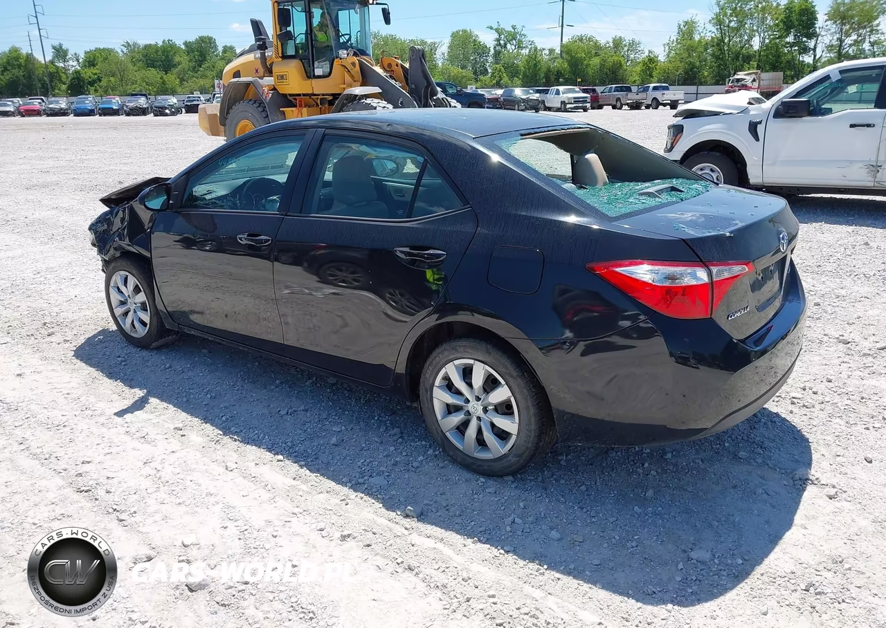 2016 Toyota Corolla Le VIN:5YFBURHEXGP548380 - 3