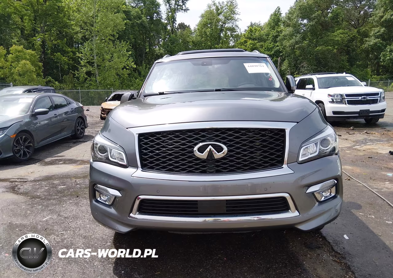 2017 Infiniti Qx80 VIN:JN8AZ2NF6H9646366 - 12
