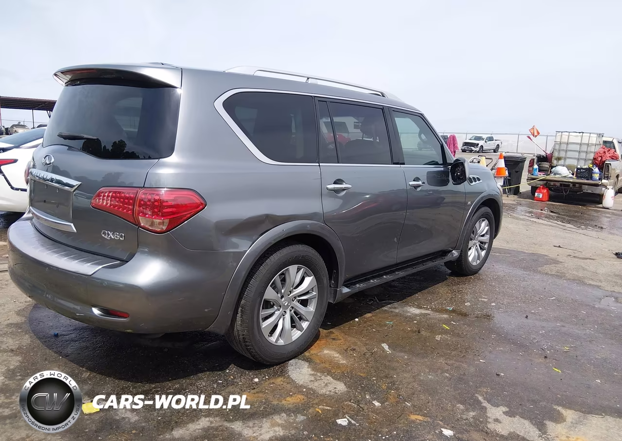 2017 Infiniti Qx80 VIN:JN8AZ2NF6H9646366 - 4