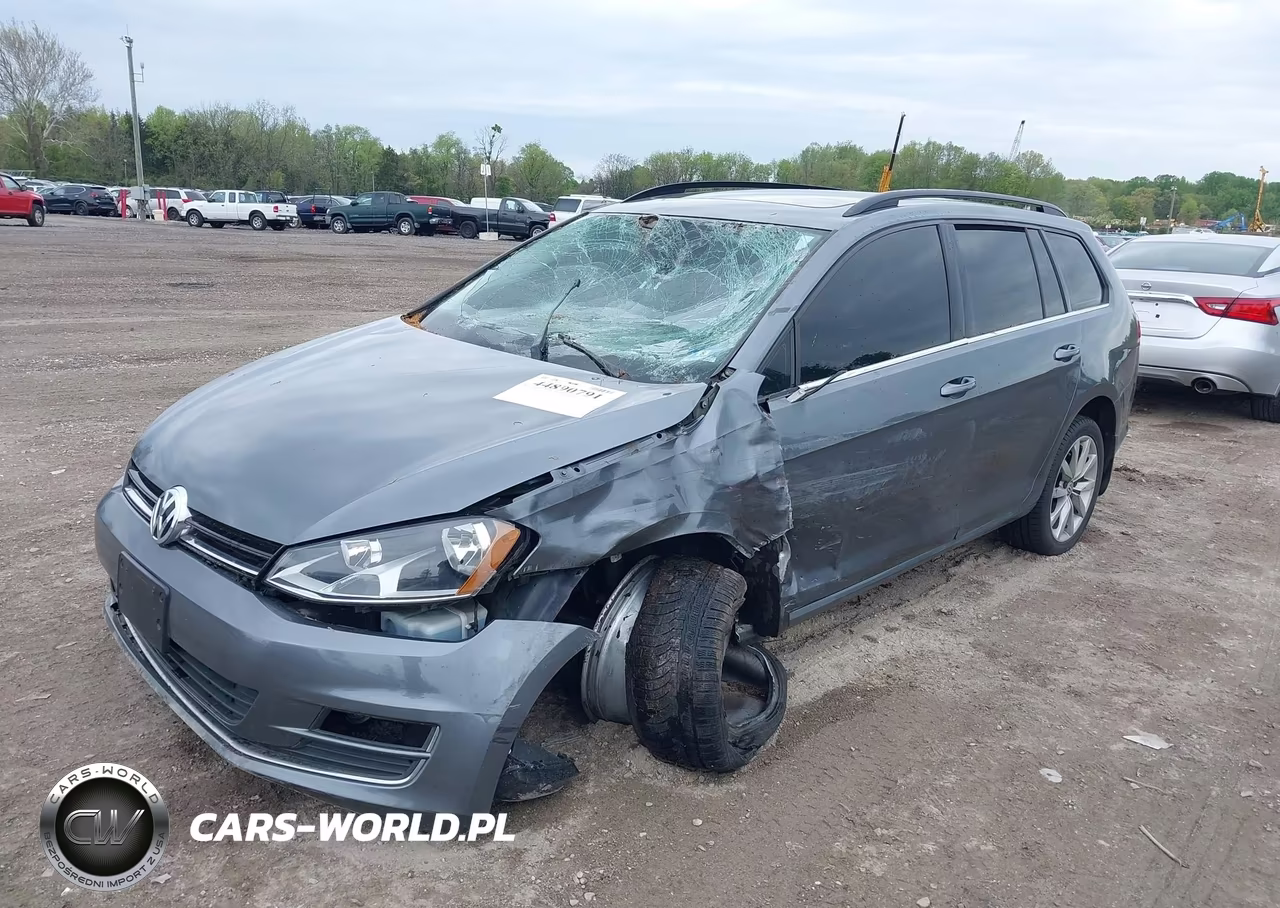 2016 Volkswagen Golf Sportwagen Tsi Se 4-Door VIN:3VWC17AU8GM513442 - 2