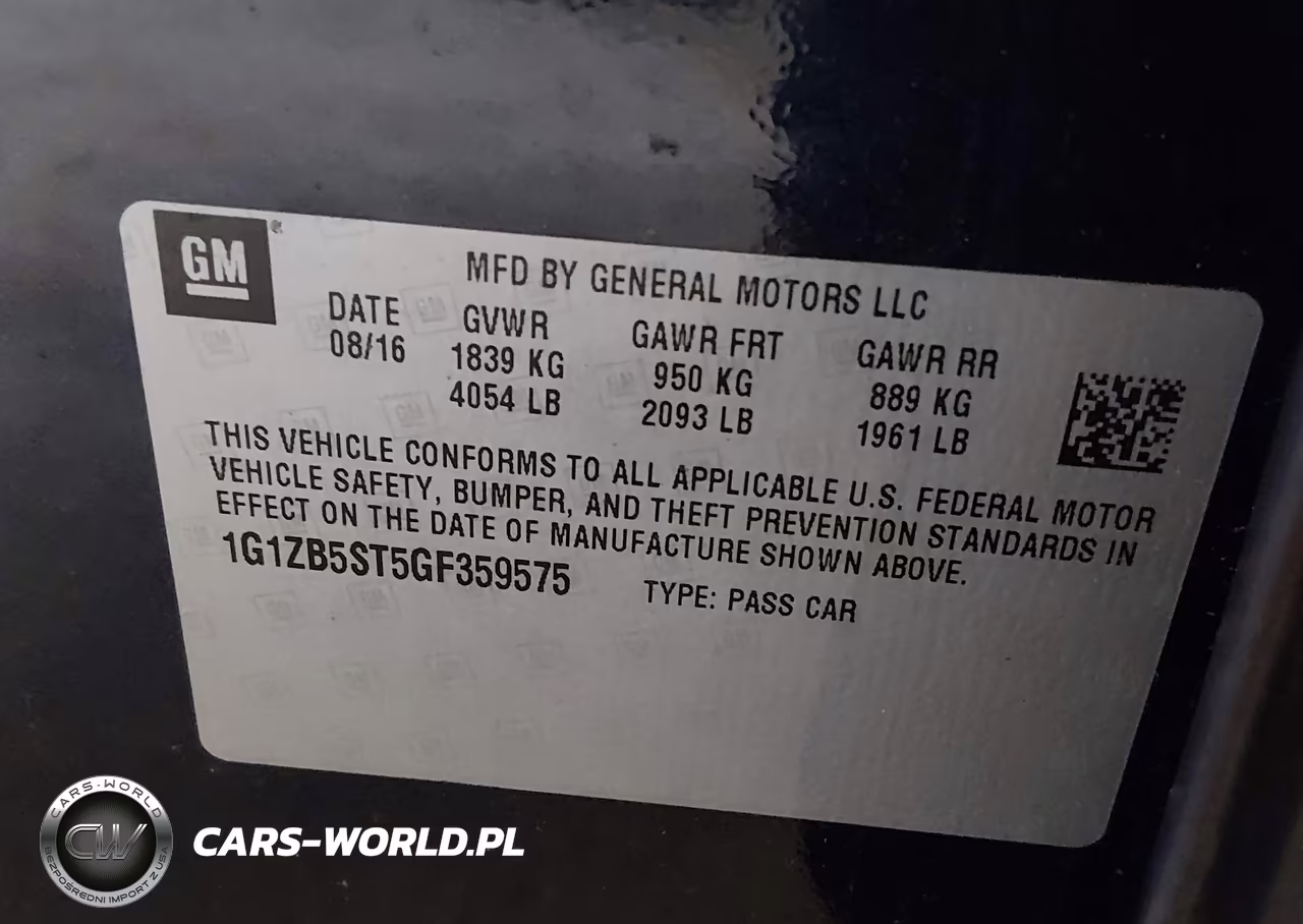 2016 Chevrolet Malibu Ls VIN:1G1ZB5ST5GF359575 - 9