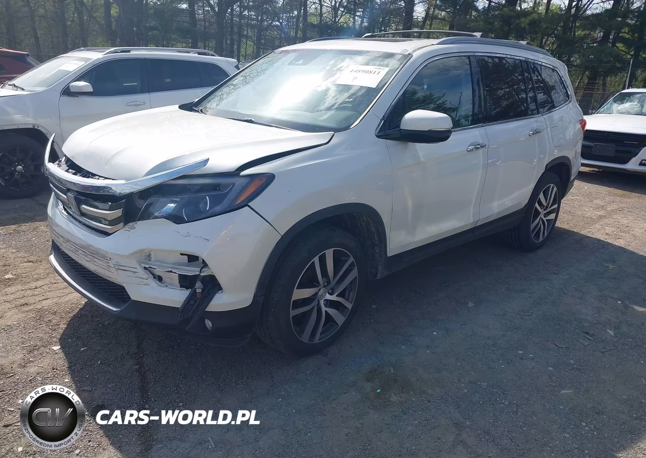 2018 Honda Pilot Elite VIN:5FNYF6H01JB055987 - 2