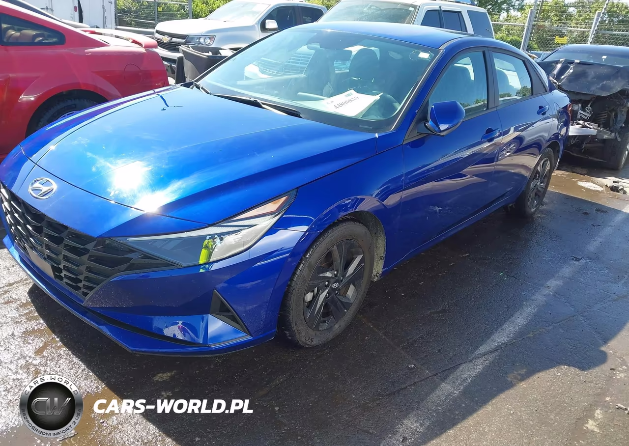 2021 Hyundai Elantra Sel VIN:5NPLS4AG4MH005379 - 2