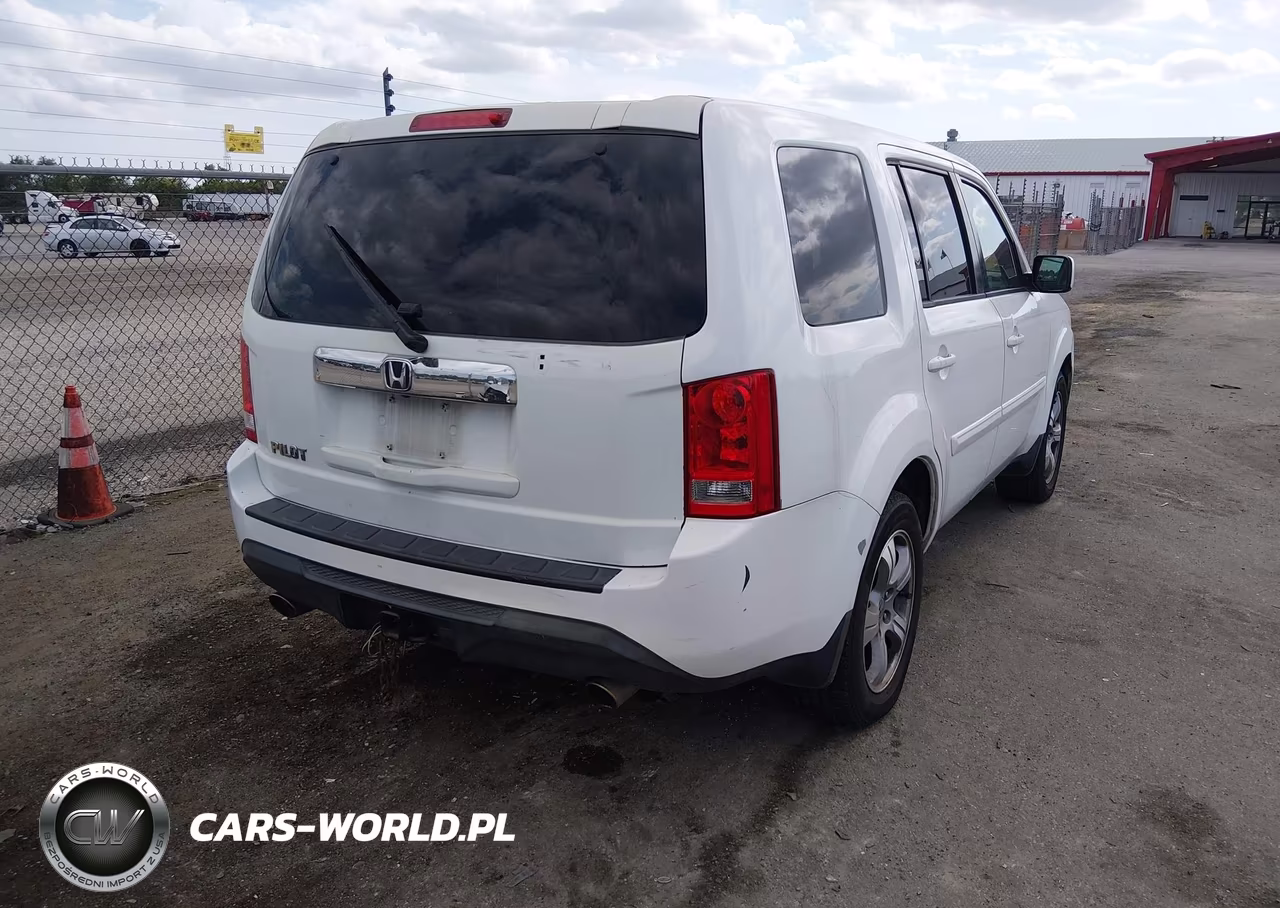 2012 Honda Pilot Ex-L VIN:5FNYF3H58CB014432 - 4