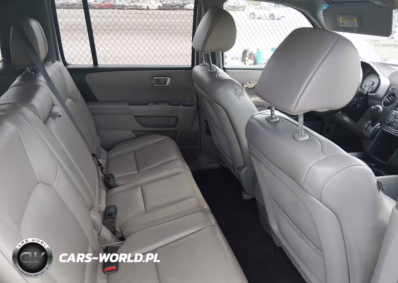2012 Honda Pilot Ex-L VIN:5FNYF3H58CB014432 - 8
