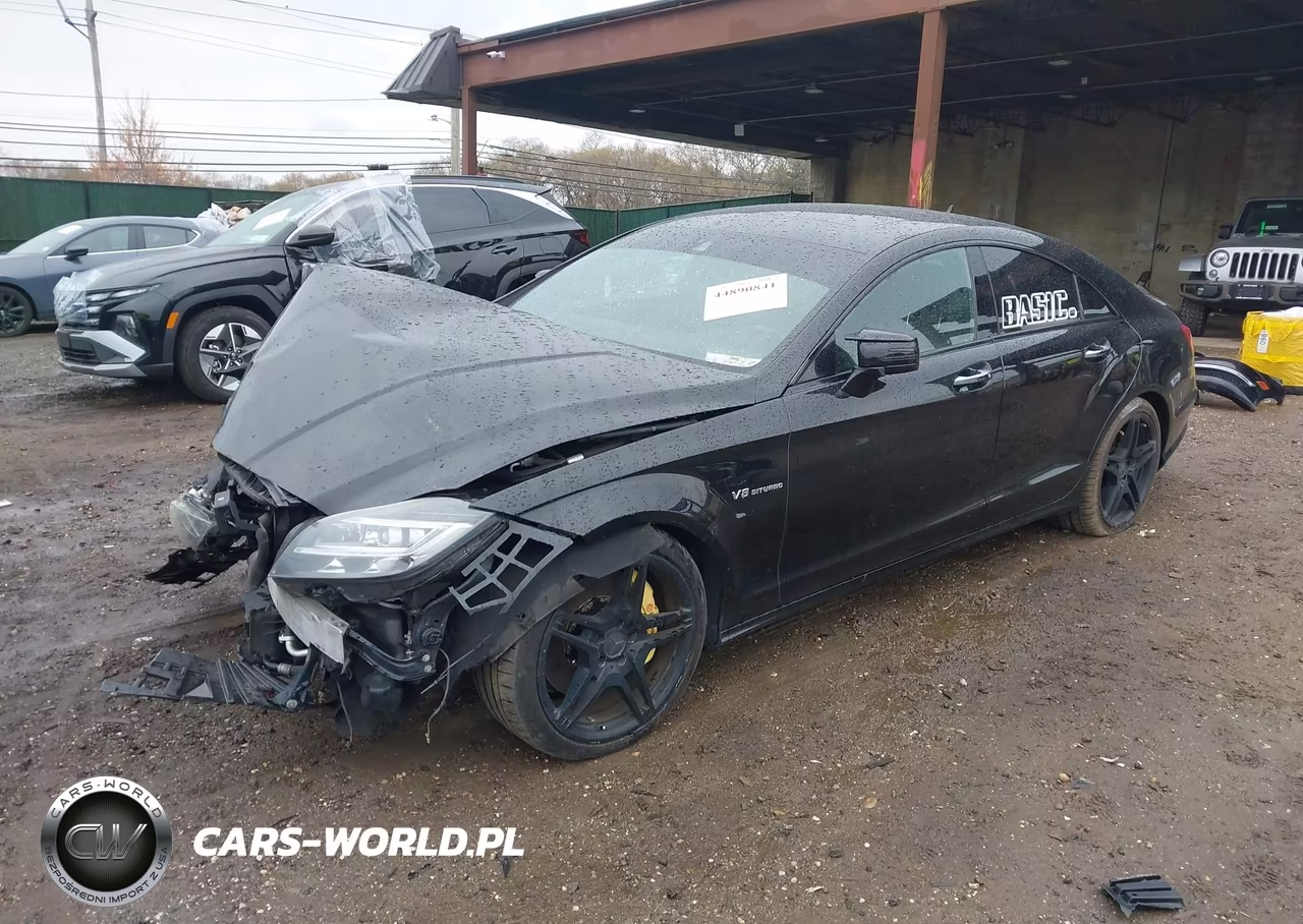 2012 Mercedes-Benz Cls 63 Amg VIN:WDDLJ7EB8CA014133 - 2