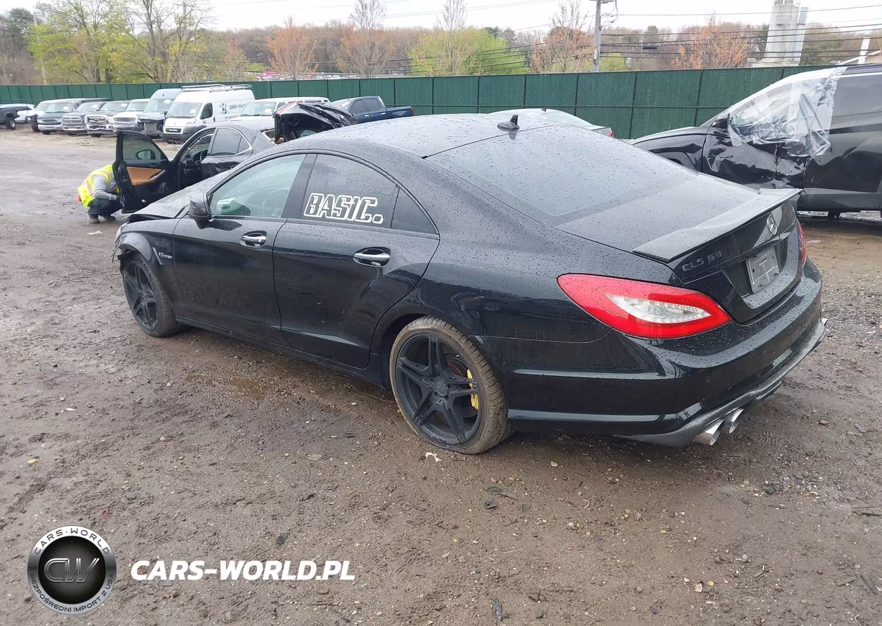 2012 Mercedes-Benz Cls 63 Amg VIN:WDDLJ7EB8CA014133 - 3