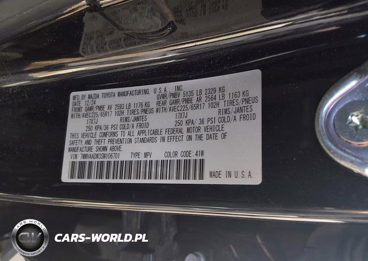 2025 Mazda Cx-50 Hybrid Premium Package VIN:7MMVAADW3SN106701 - 9