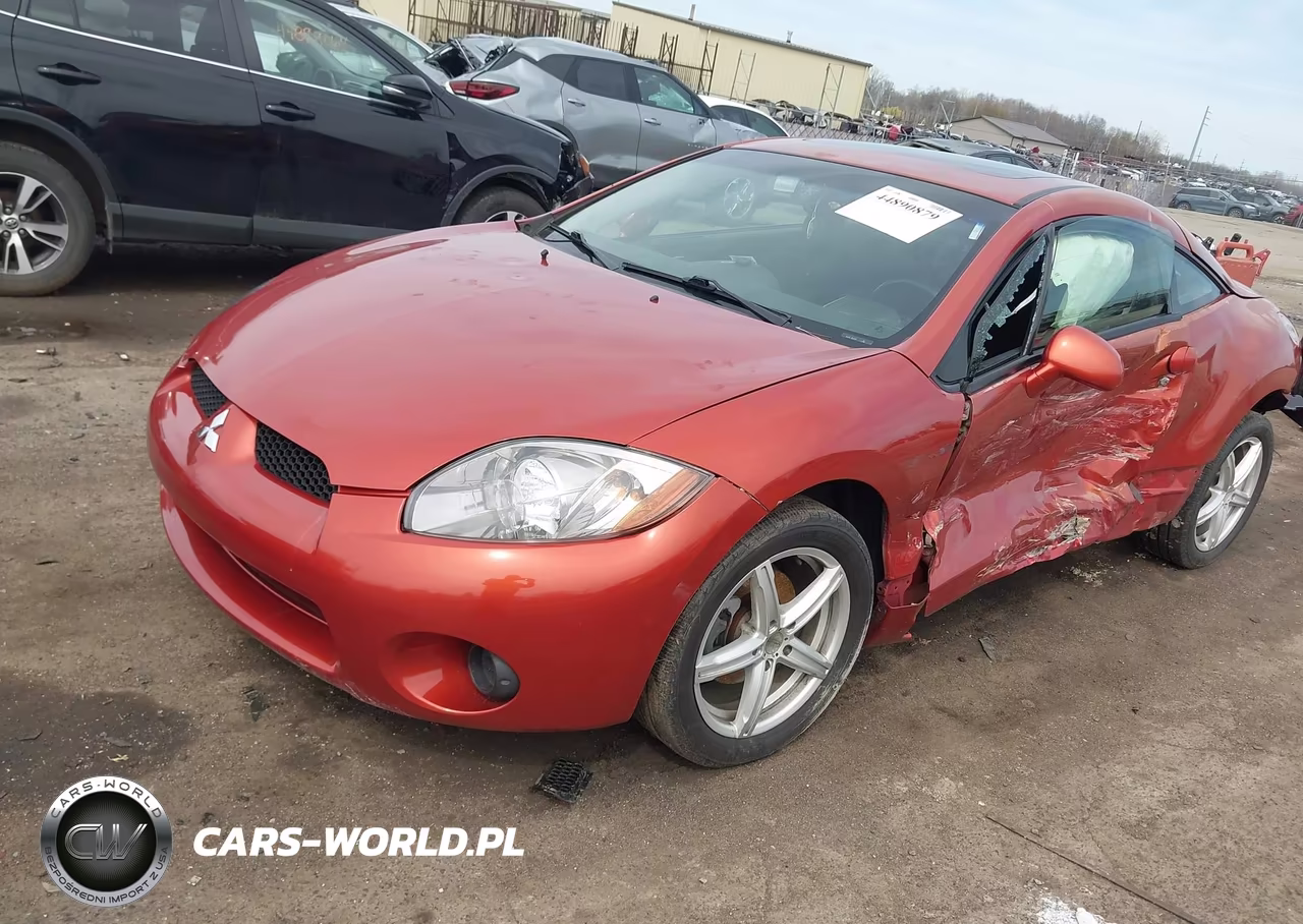 2006 Mitsubishi Eclipse Gs VIN:4A3AK24F66E010842 - 2