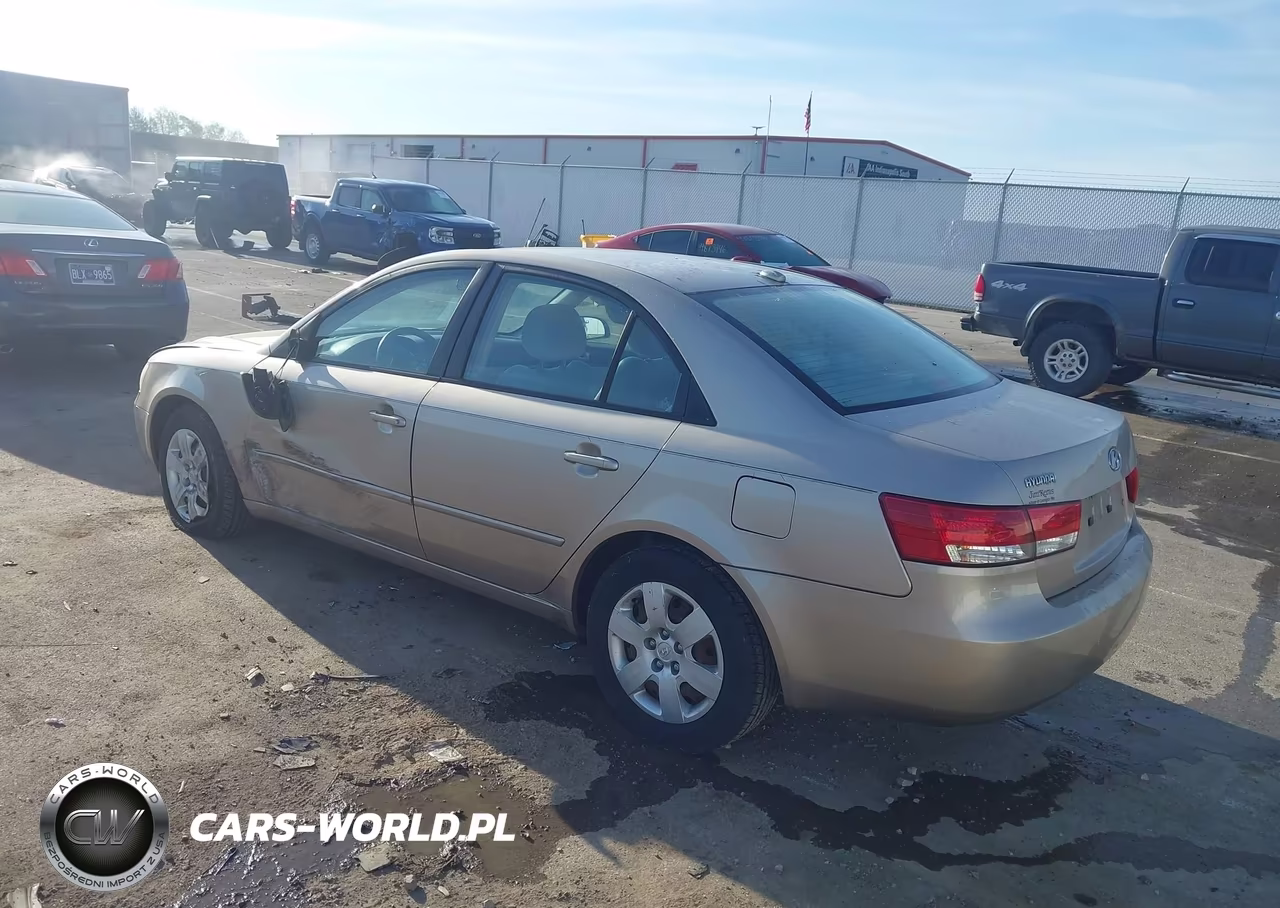 2008 Hyundai Sonata Gls VIN:5NPET46C38H370069 - 3
