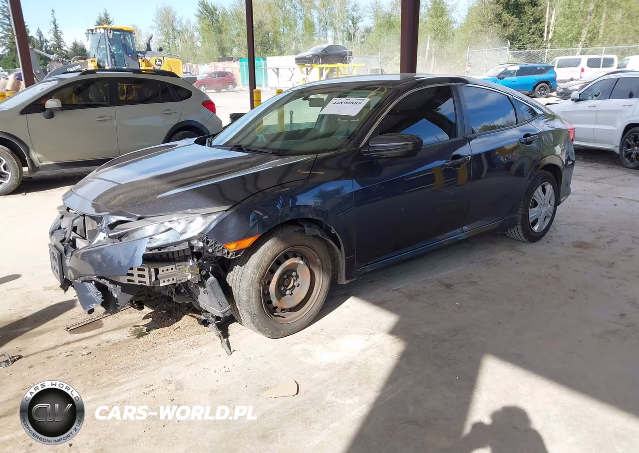 2018 Honda Civic Lx VIN:2HGFC2F53JH595926 - 2