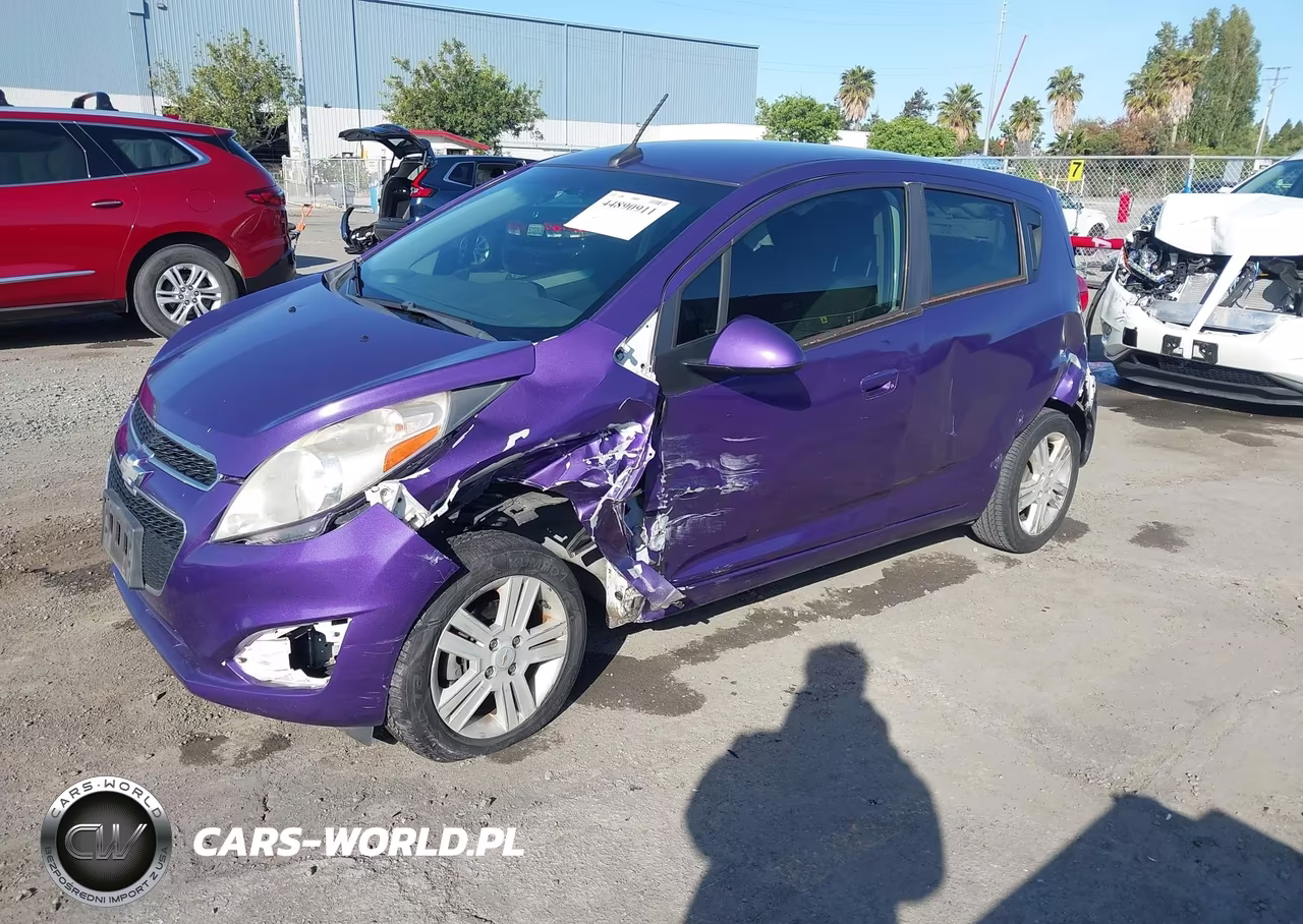 2013 Chevrolet Spark 1Lt Auto VIN:KL8CD6S93DC507293 - 2
