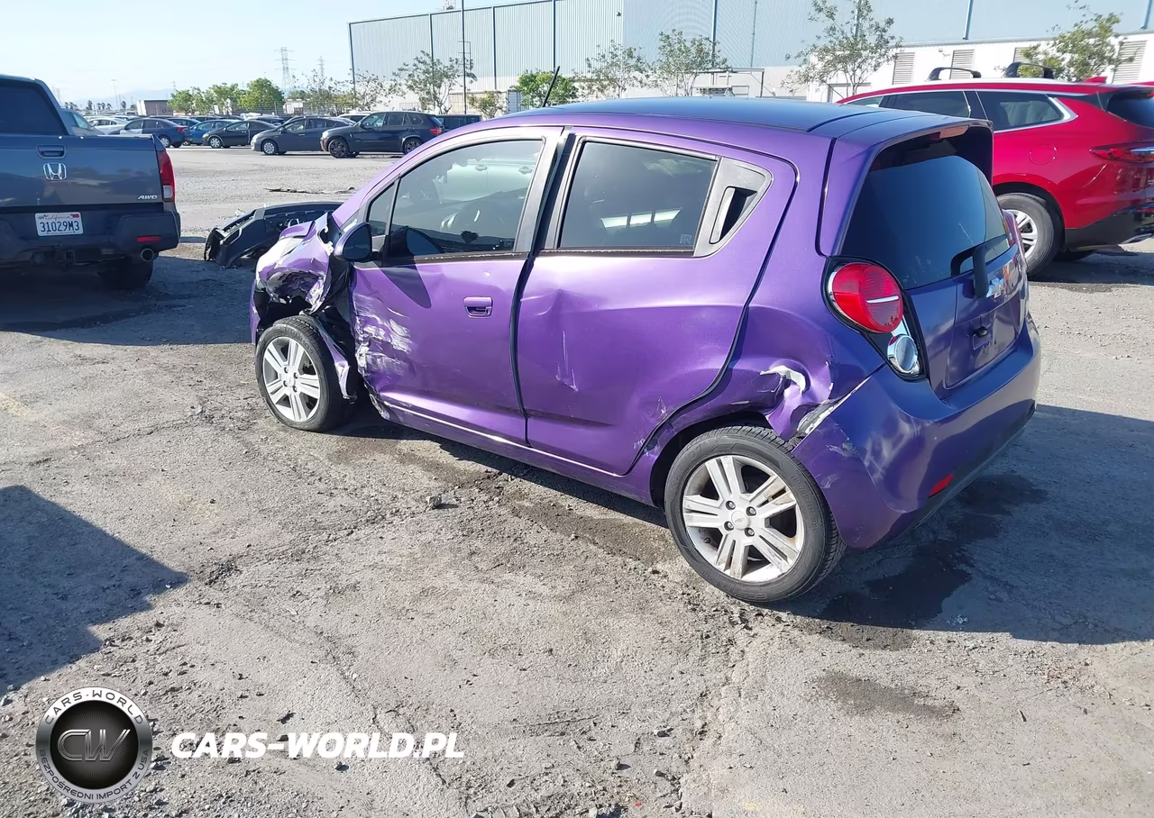 2013 Chevrolet Spark 1Lt Auto VIN:KL8CD6S93DC507293 - 3