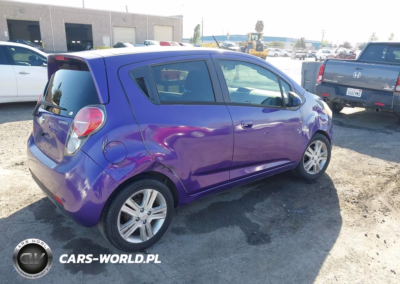 2013 Chevrolet Spark 1Lt Auto VIN:KL8CD6S93DC507293 - 4
