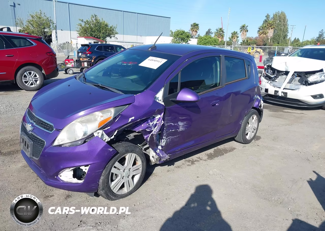 2013 Chevrolet Spark 1Lt Auto VIN:KL8CD6S93DC507293 - 6
